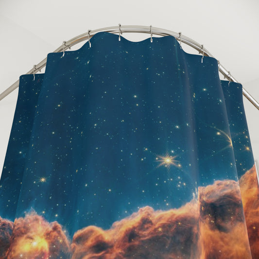 Carina nebula Shower Curtain