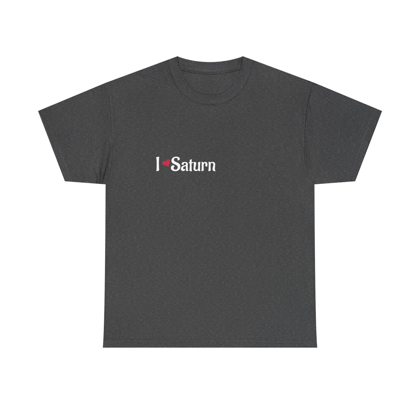 I Love Saturn T-shirt Perfect Tee for Galaxy Enthusiasts