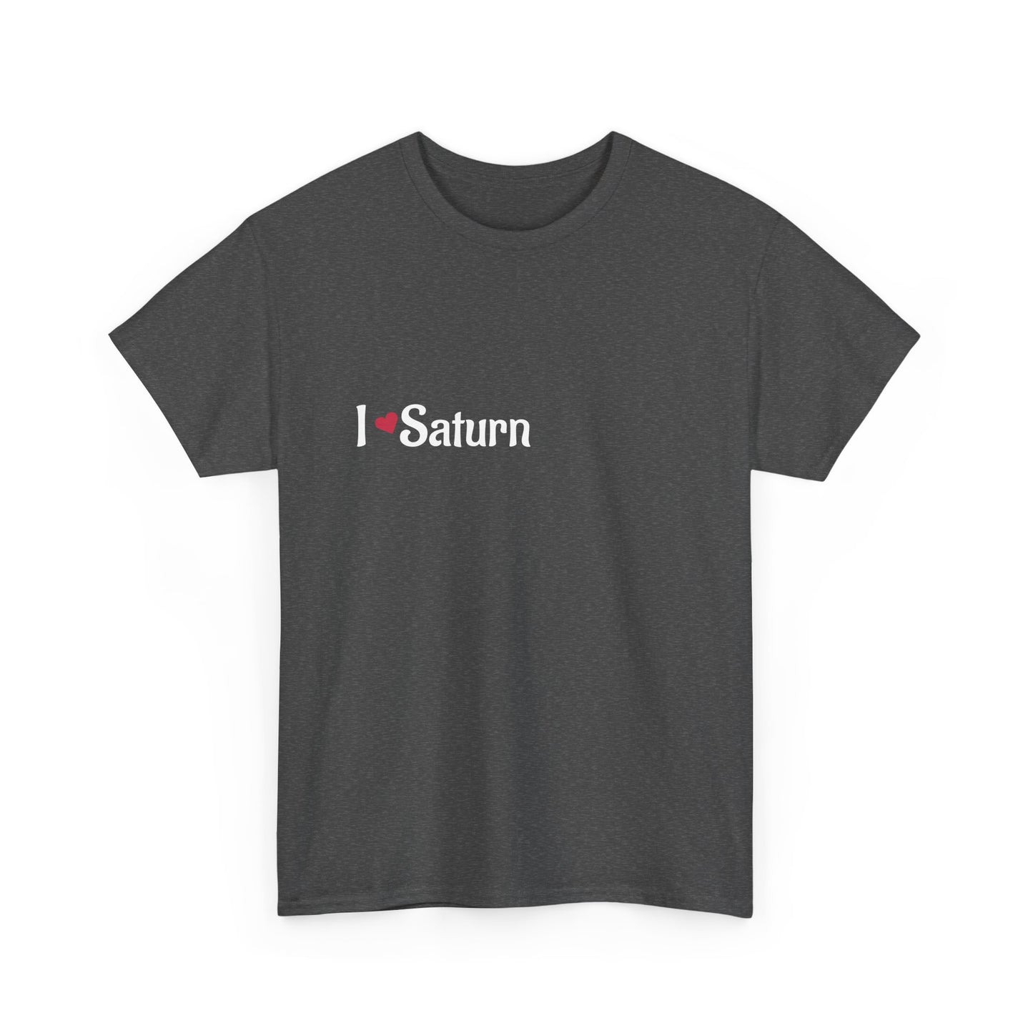 I Love Saturn T-shirt Perfect Tee for Galaxy Enthusiasts