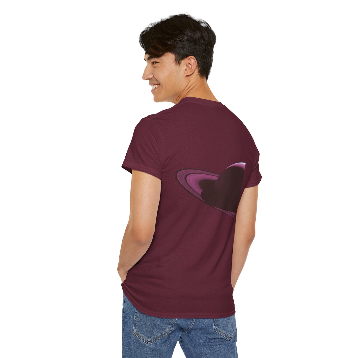 I Love Saturn T-shirt Perfect Tee for Galaxy Enthusiasts