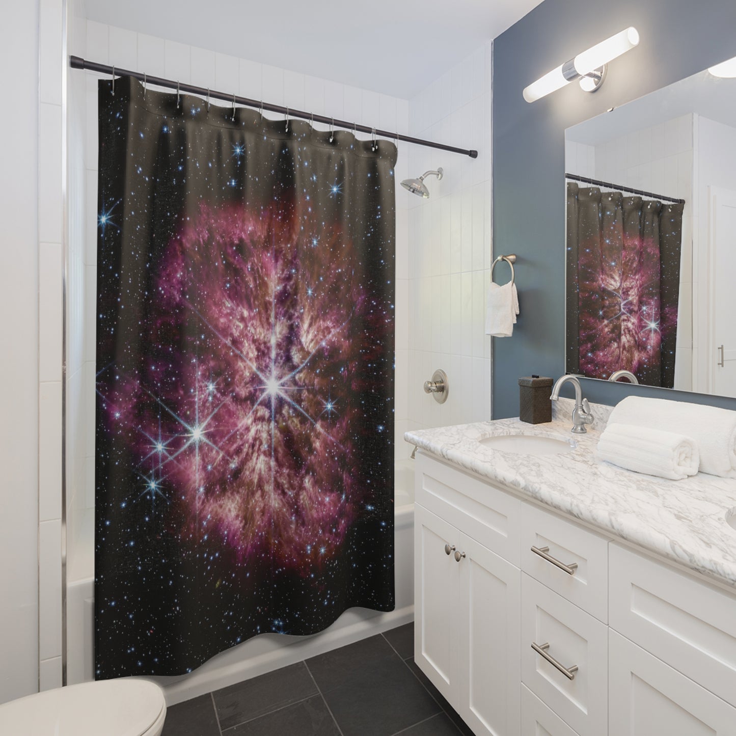 Wolf–Rayet star (WR 124) Shower Curtain