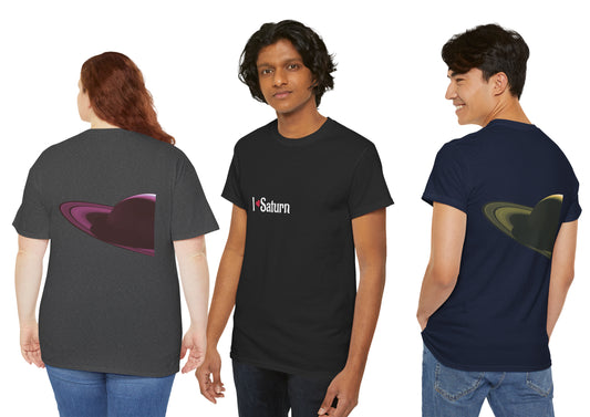 I Love Saturn T-shirt Perfect Tee for Galaxy Enthusiasts